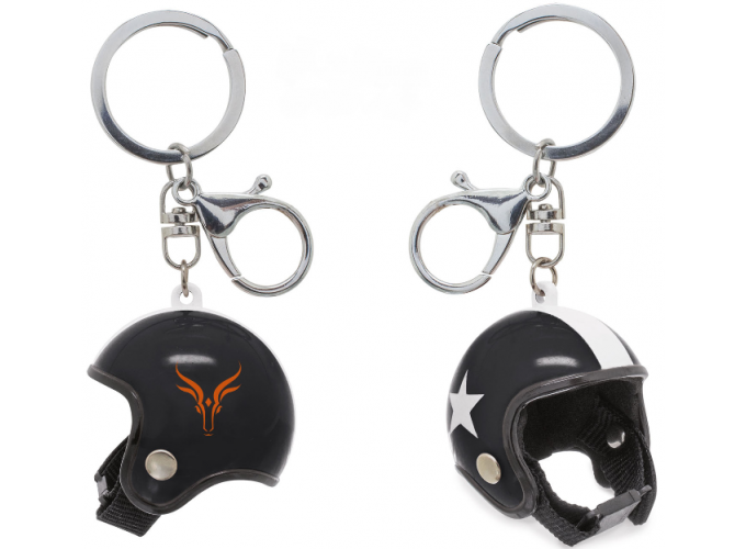 Porte-clés casque Rallye Aïcha des Gazelles du Maroc