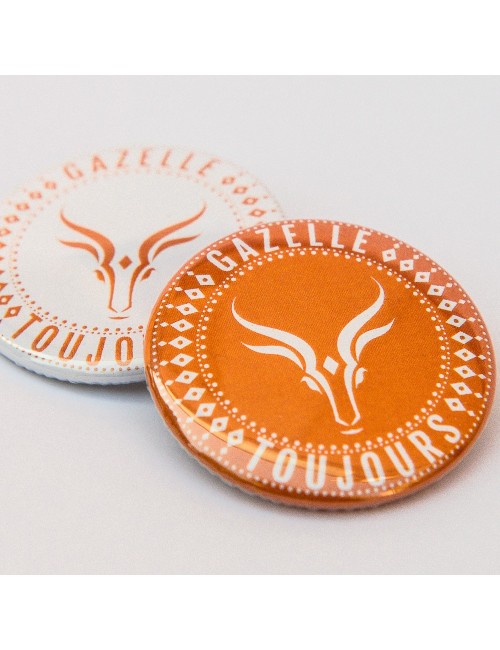 Badge Gazelle Toujours