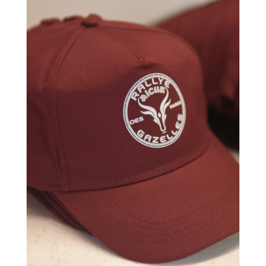 Casquette bordeaux Rallye...