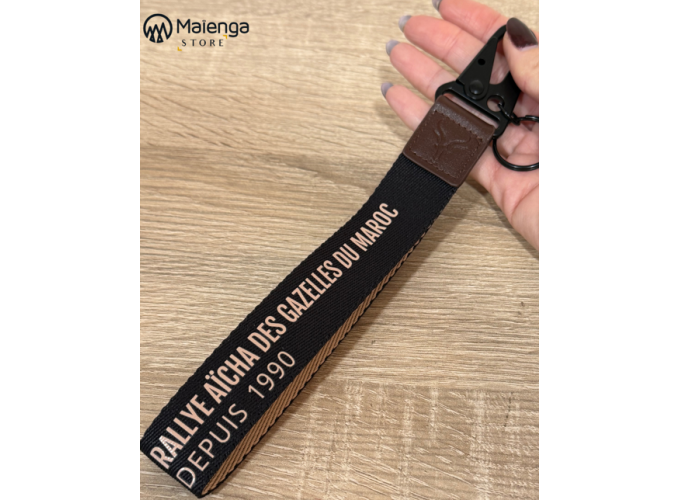 Porte-clé mousqueton Gazelles