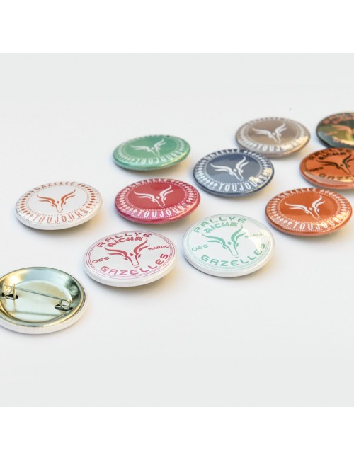 Lot de 50 Badges Gazelle