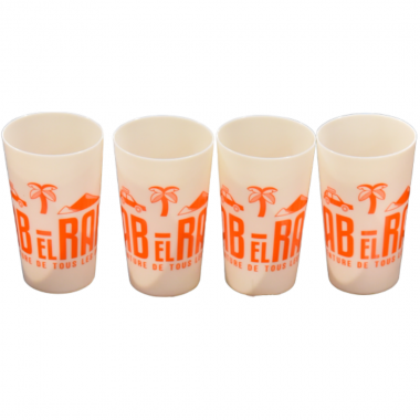 Lot de 10 eco-cup BAB EL RAID