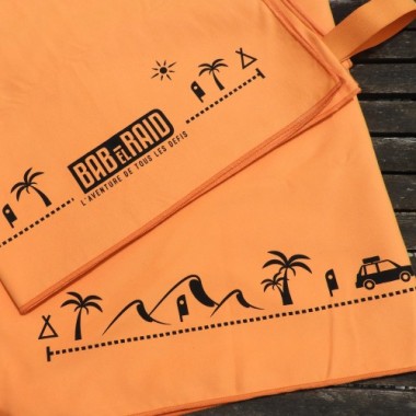 Serviette de bain ou de plage microfibre Bab el Raid
