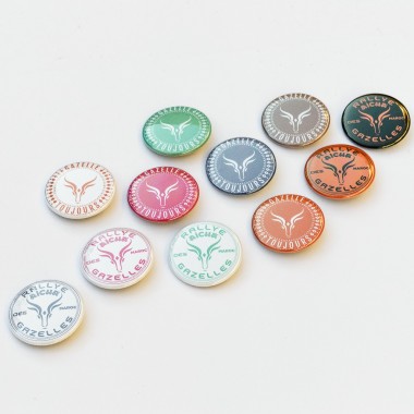 badge pin's Gazelle Toujours