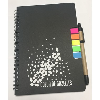 Carnet a5 Coeur de Gazelle