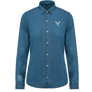 CHEMISE EN JEAN RALLYE AÏCHA DES GAZELLES DU MAROC