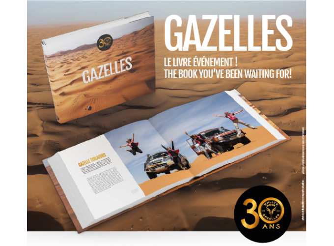 PRÉ-COMMANDE : "GAZELLES" LE LIVRE ÉVÉNEMENT