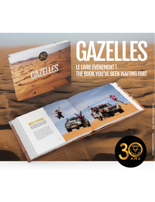 PRÉ-COMMANDE : "GAZELLES" LE LIVRE ÉVÉNEMENT