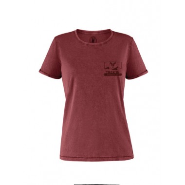 Tee-shirt grenat Trek'In...