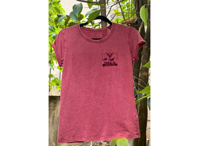 Tee-shirt grenat Trek'In...